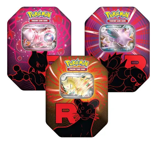 Pokémon TCG: Mini Lata (Mini Tin) - Equipo Rocket (Español) 1 PIEZA ALEATORIA
