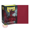 Dragon Shield: Fundas Estándar Classic Matte Blood Red (Rojo Sangre Mate) - 100 Piezas