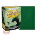 Dragon Shield: Fundas Estándar Classic Matte Emerald (Esmeralda Mate) - 100 Piezas