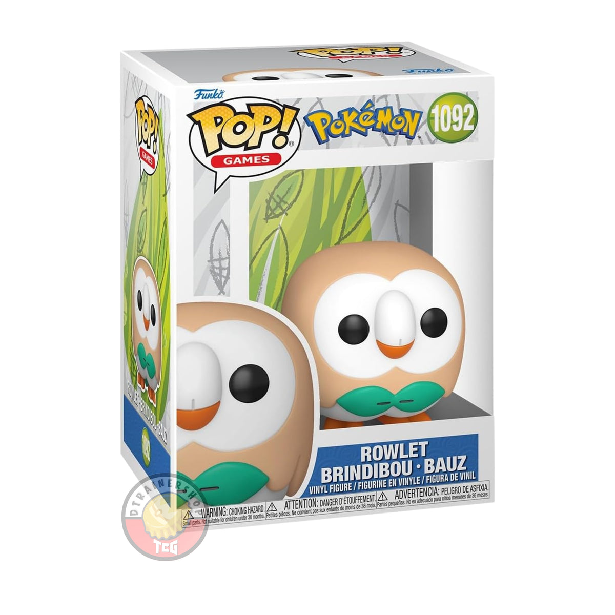 Funko Pop! Games: Pokémon - Rowlet