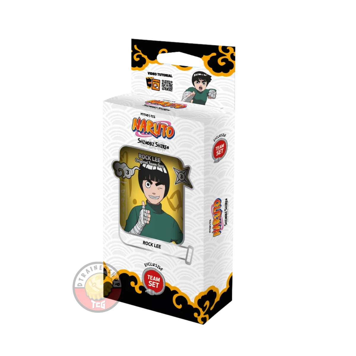 PREVENTA: Naruto Mythos TCG: Shinobi Shiren Set 2 Edicion 1 - Rock Lee Team Set En Ingles