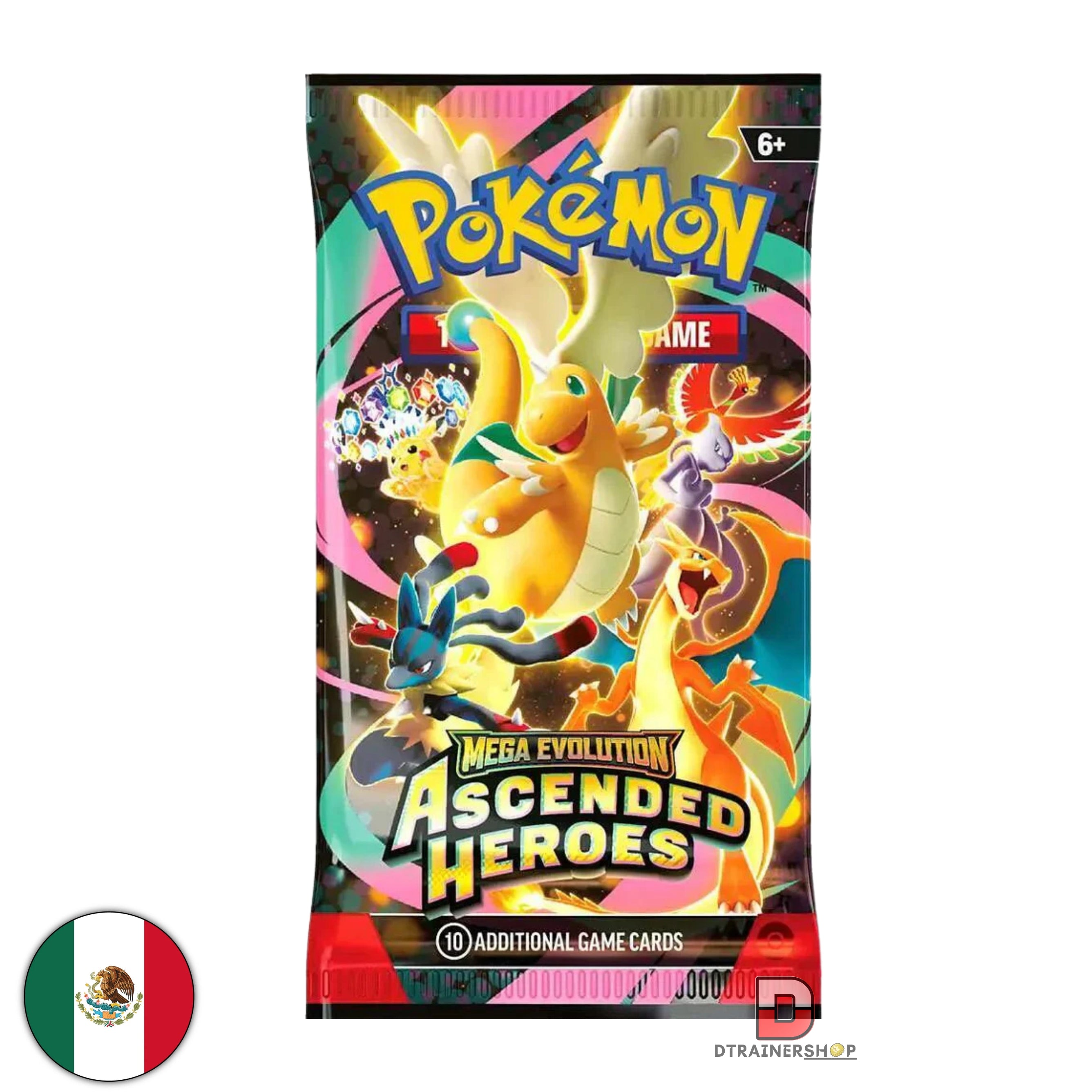POKEMON TCG: Sobre de Refuerzo (Booster Pack) - Héroes Ascendidos (Español)