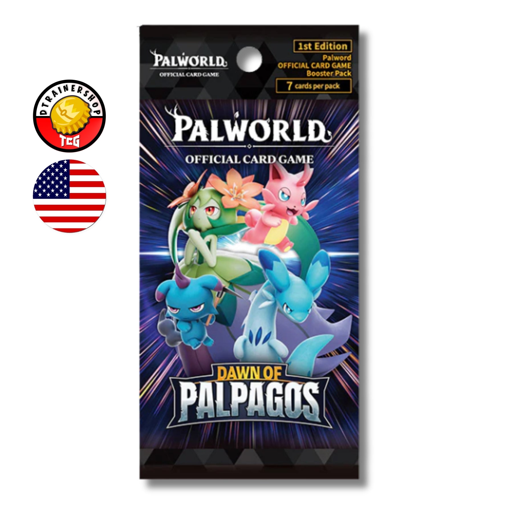 PREVENTA: Palworld TCG: Dawn of Palpagos - Sobre de Mejora