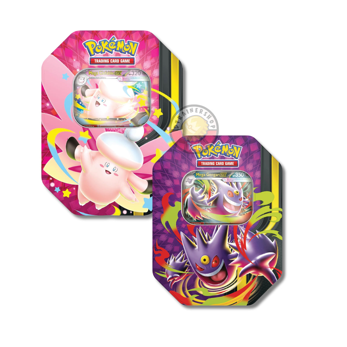Pokémon TCG: Par de Latas de Colección (Tins) - Mega Evolution: Moonlit (Inglés)