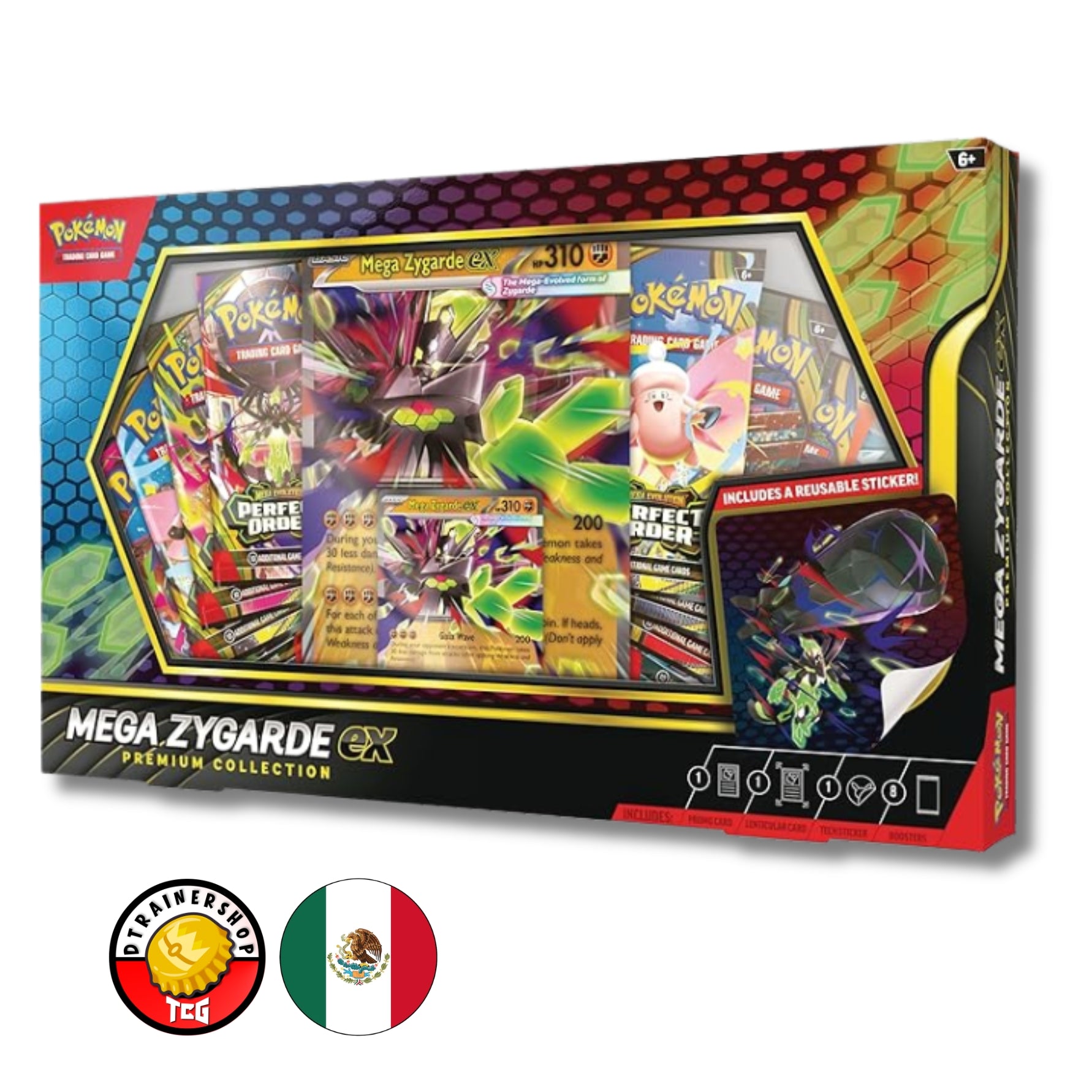 Pokemon TCG: Coleccion Premium Mega Zygarde ex (Español)