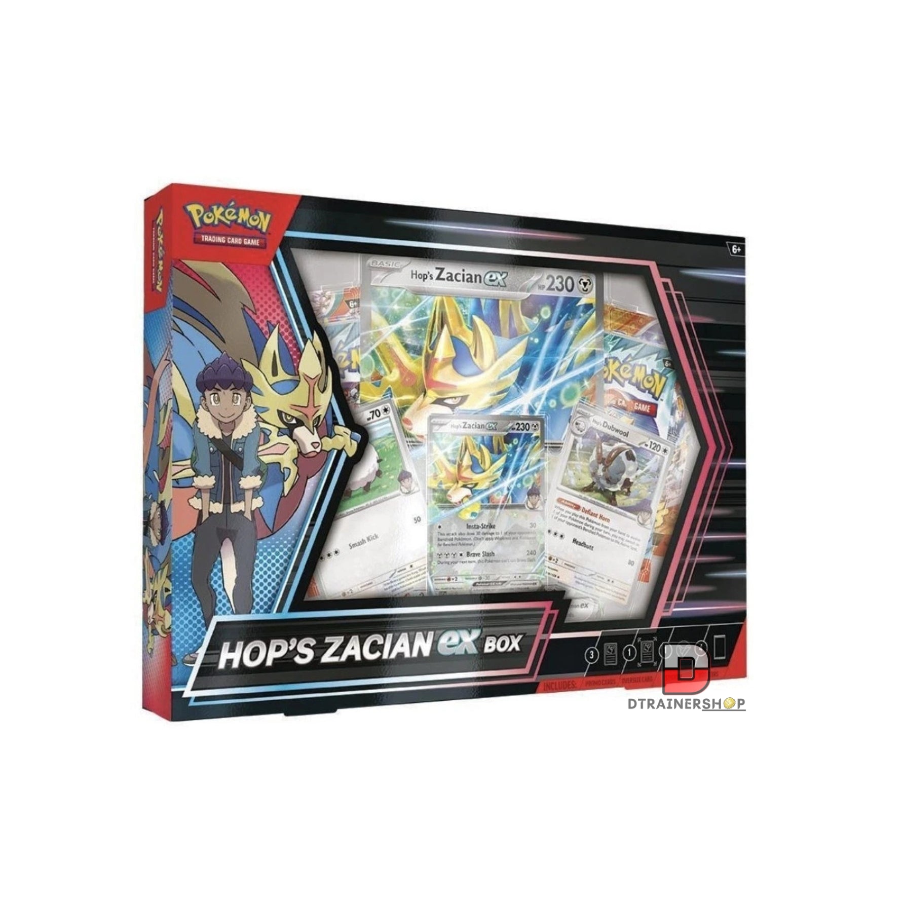 POKEMON TCG: Hop’s Zacian ex Box