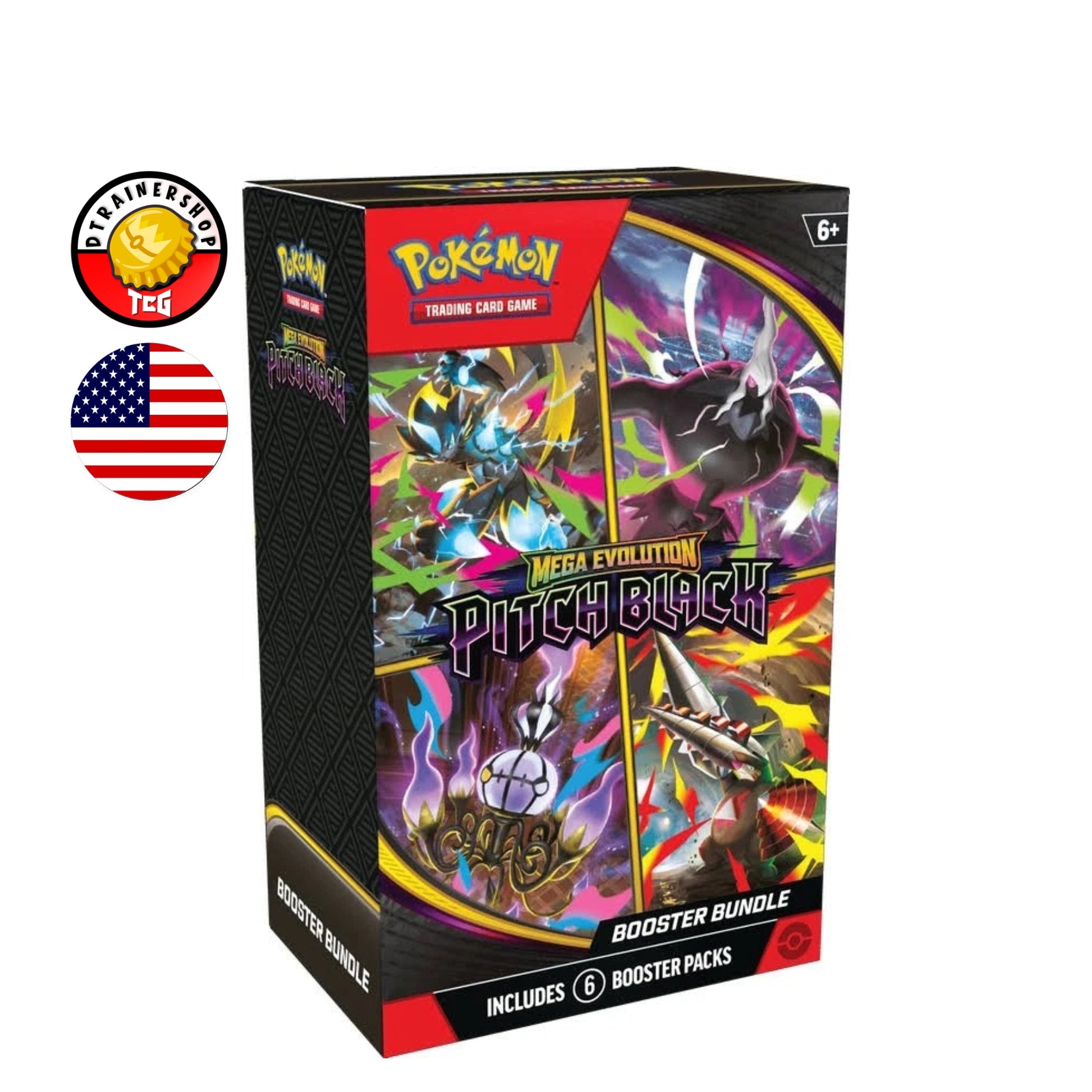 Pokémon TCG: Mega Evolution Pitch Black Booster Bundle