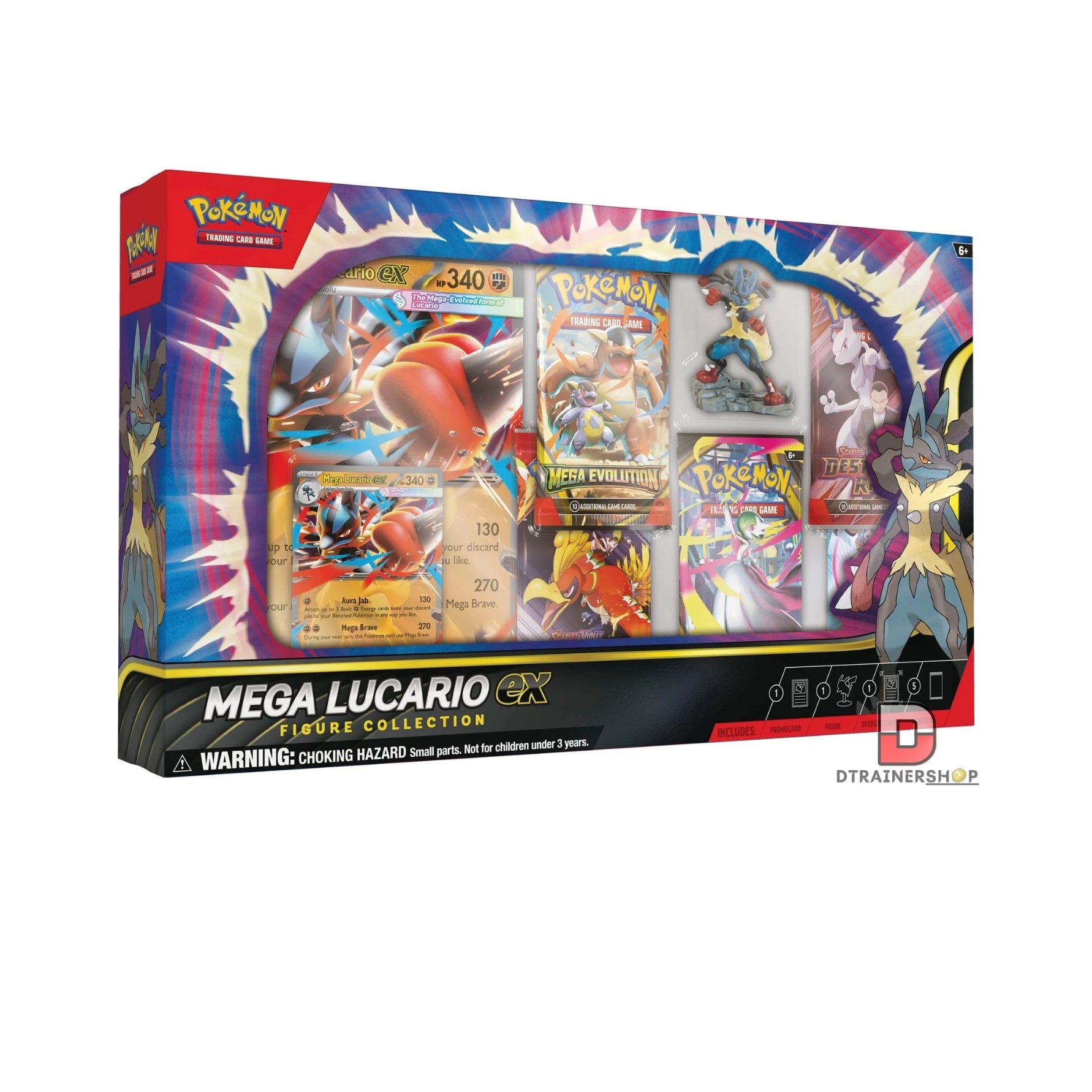 POKEMON TCG: Mega Lucario ex - Figure Collection