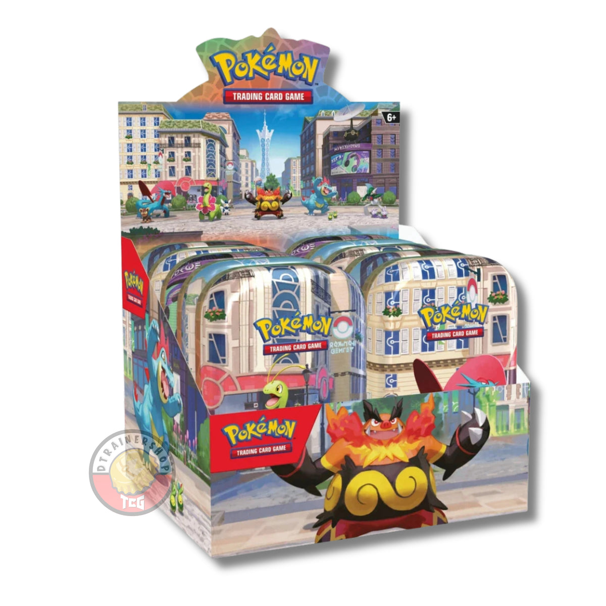 Pokémon TCG: Mini Lata (Mini Tin) - Mega Evolution: Lumiose City (Inglés) (1 pieza al Azar)