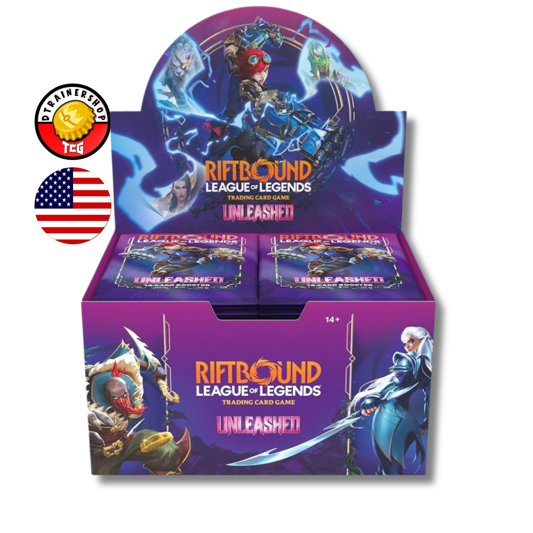 Riftbound: League of Legends TCG - Unleashed (Booster Display)