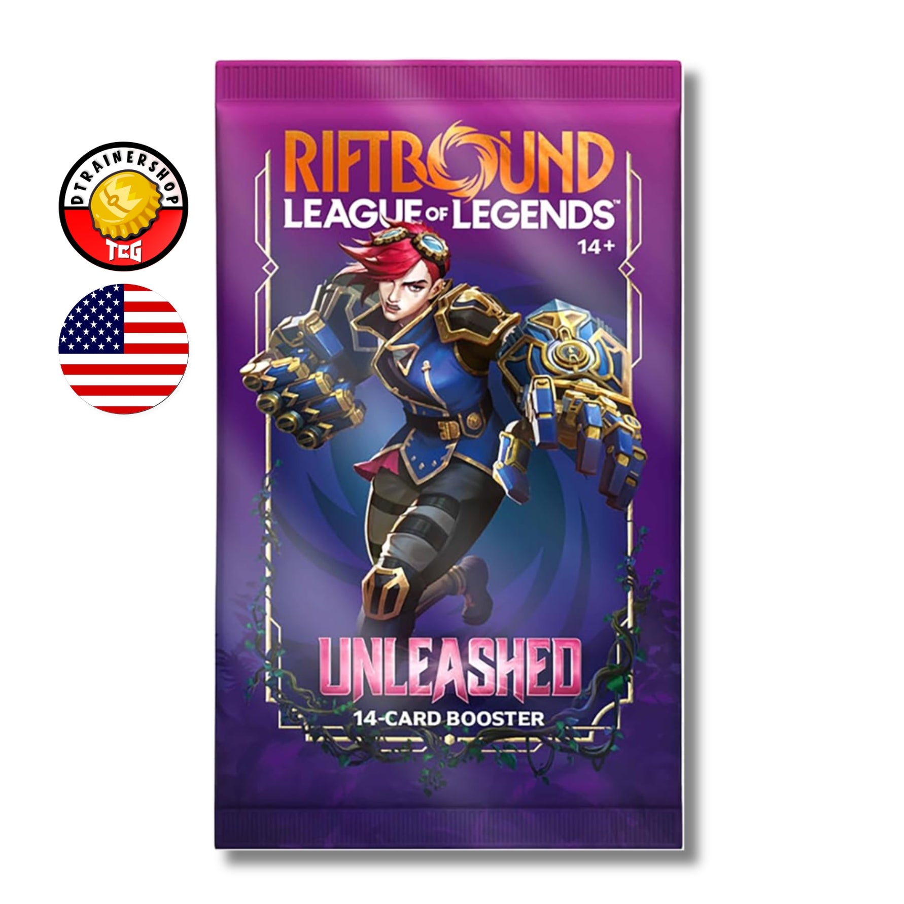 Riftbound: League of Legends TCG - Unleashed (Sobre de Mejora)