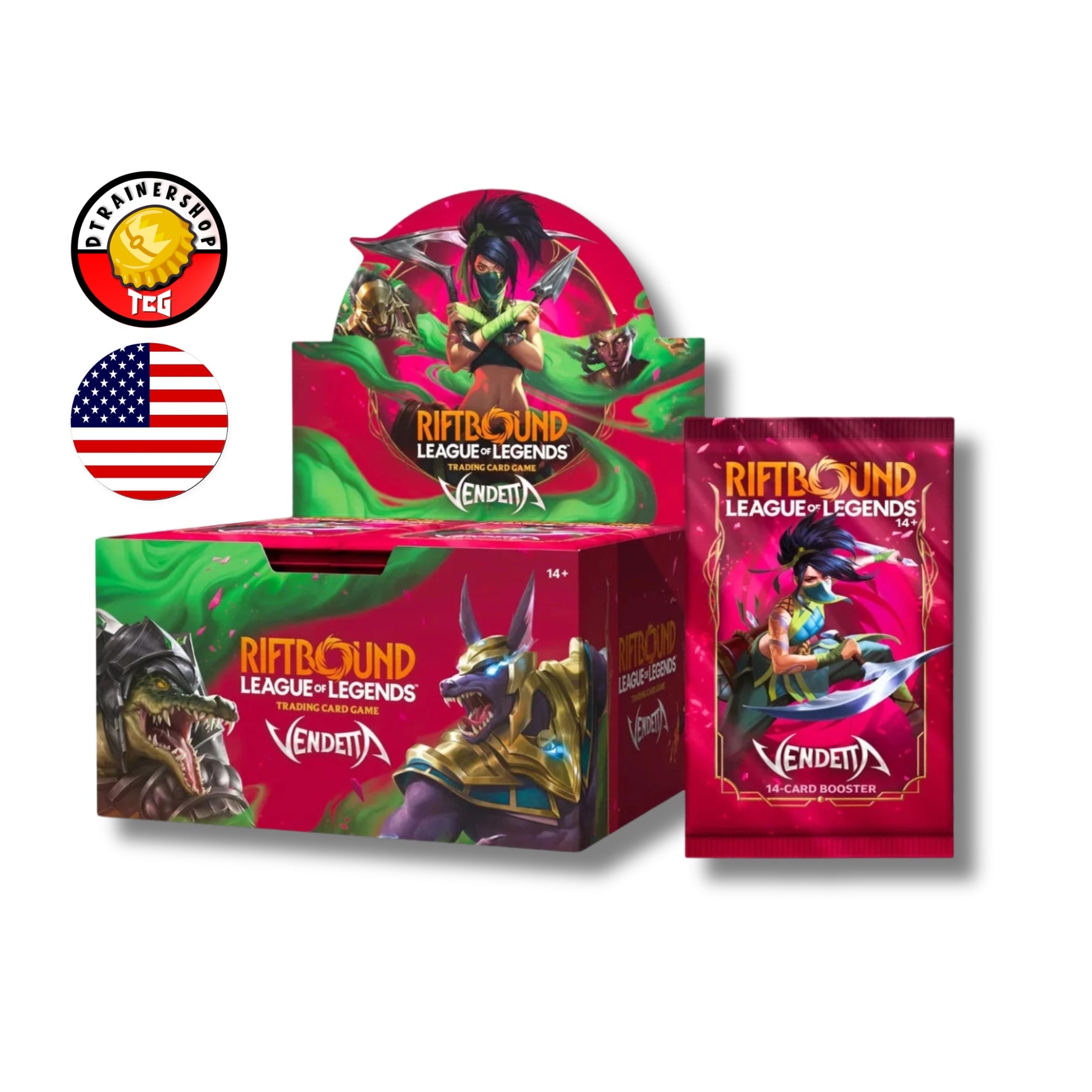 PREVENTA: Riftbound: League of Legends TCG - Vendetta - Booster Display