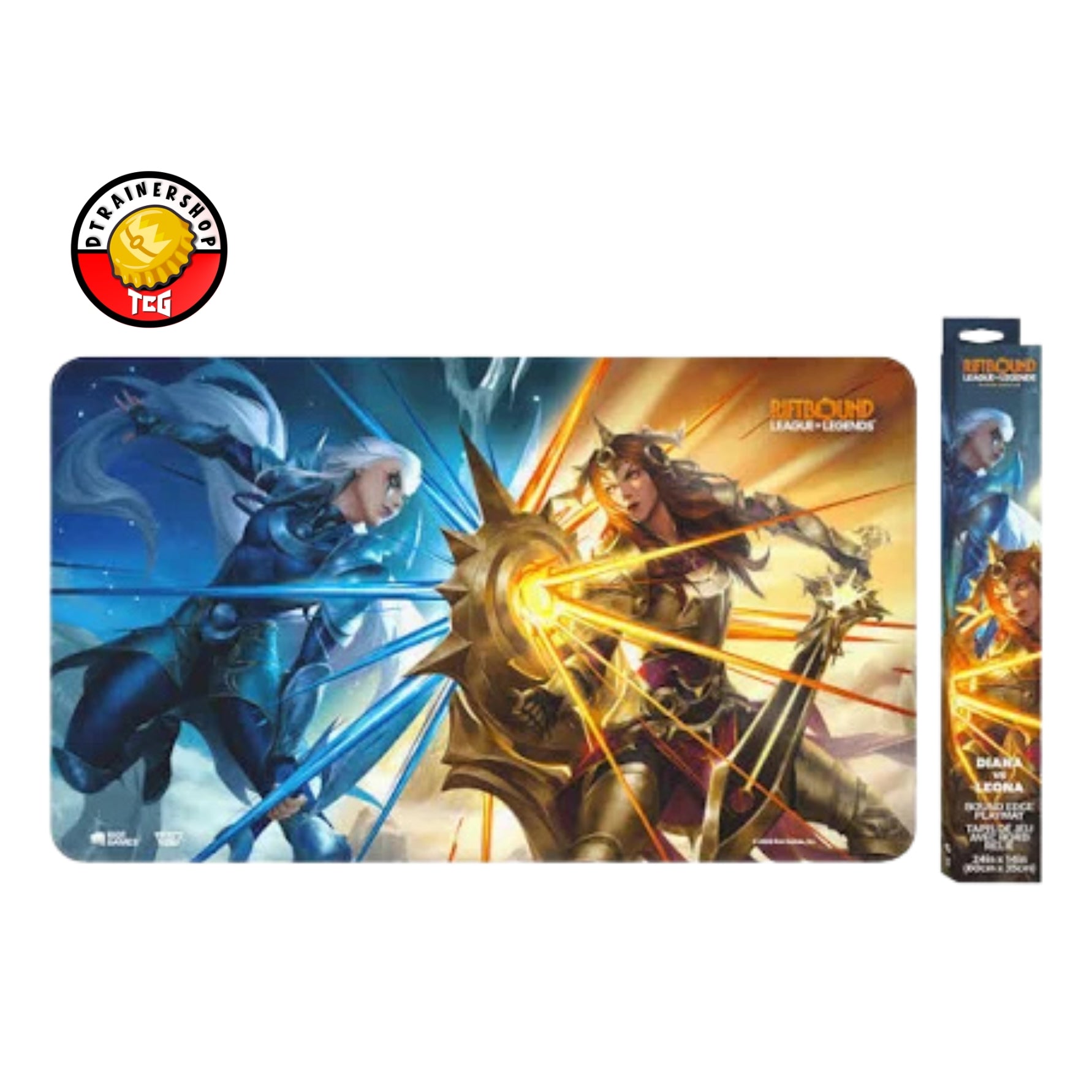 PREVENTA: Riftbound: League of Legends TCG - Vendetta - Playmat Diana vs. Leona