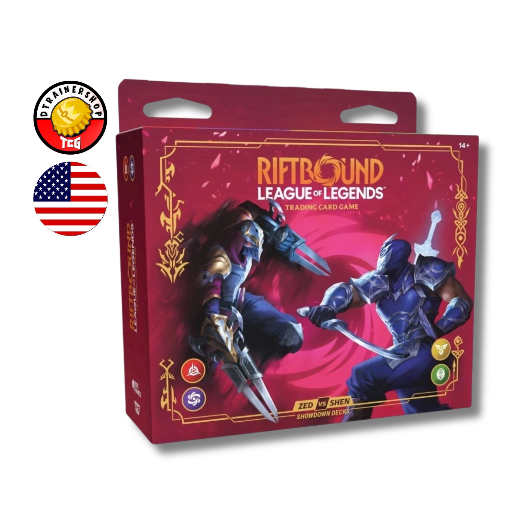 PREVENTA : Riftbound: League of Legends TCG - Vendetta - Showdown Decks: Zed vs. Shen